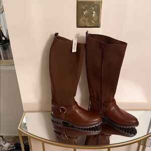 Cato Brown Over the Knee Boots